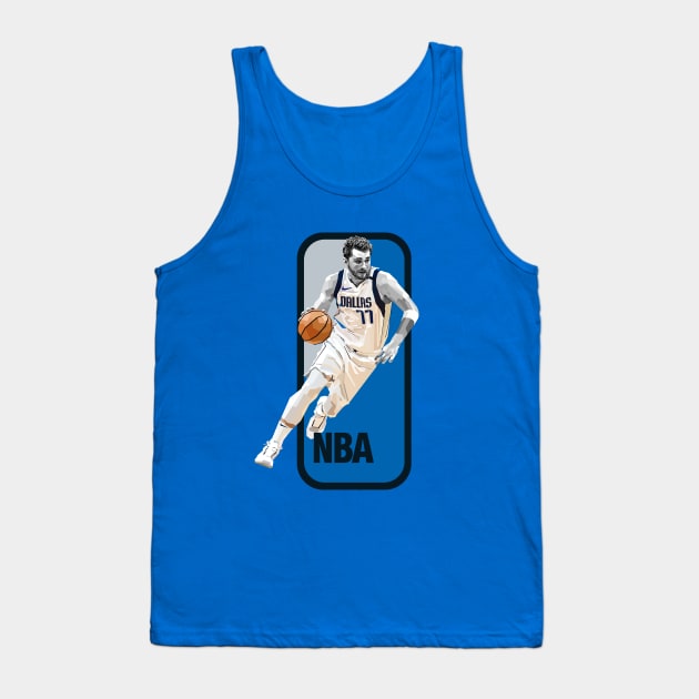 Luka Doncic NBA Tank Top by awangwidyatama